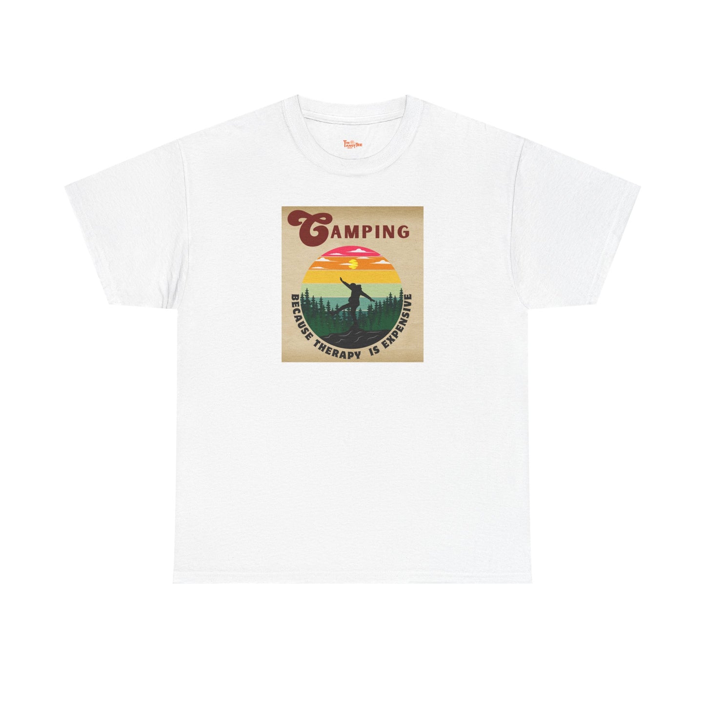 Camping Sunset Tee