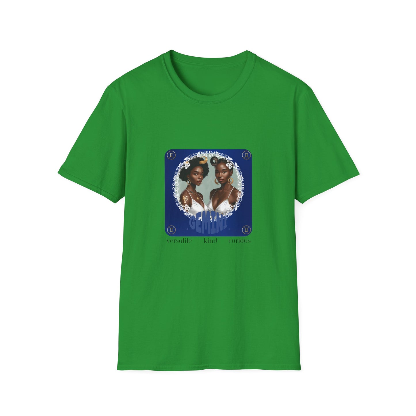 Gemini Zodiac Women's T-Shirt with Graphic Design