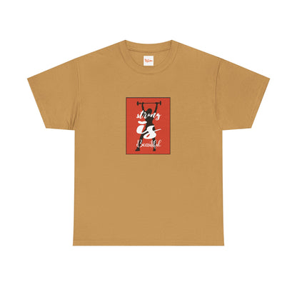 Weightlifting Tee - Strong is Beautiful