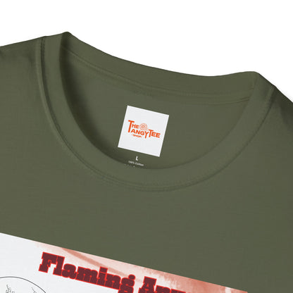 Flaming Anus Vodka Graphic Unisex T-Shirt