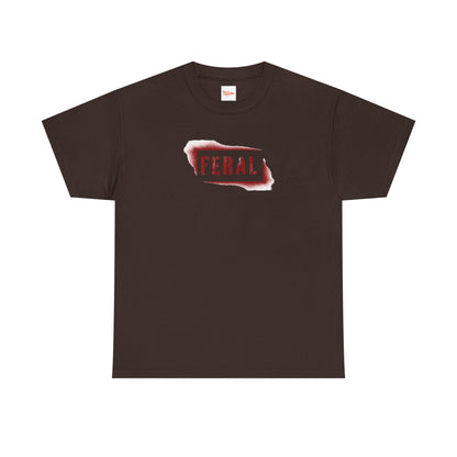 Graffiti Tee - Feral in Spray Paint Design