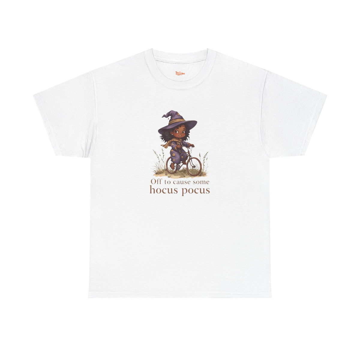 Hocus Pocus Witch Girl Bicycle T-Shirt
