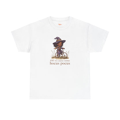 Hocus Pocus Witch Girl Bicycle T-Shirt