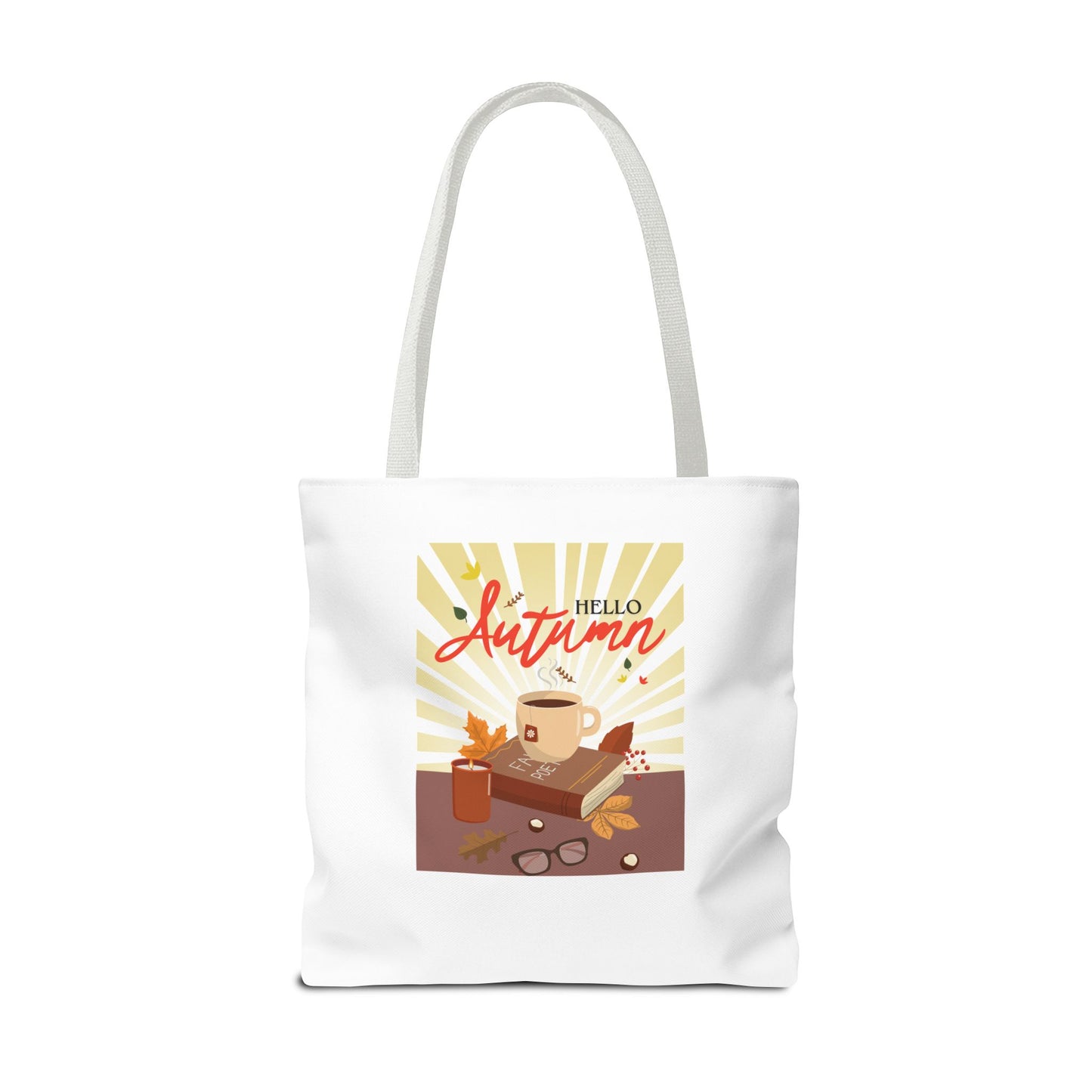 Autumn Book Tote Bag