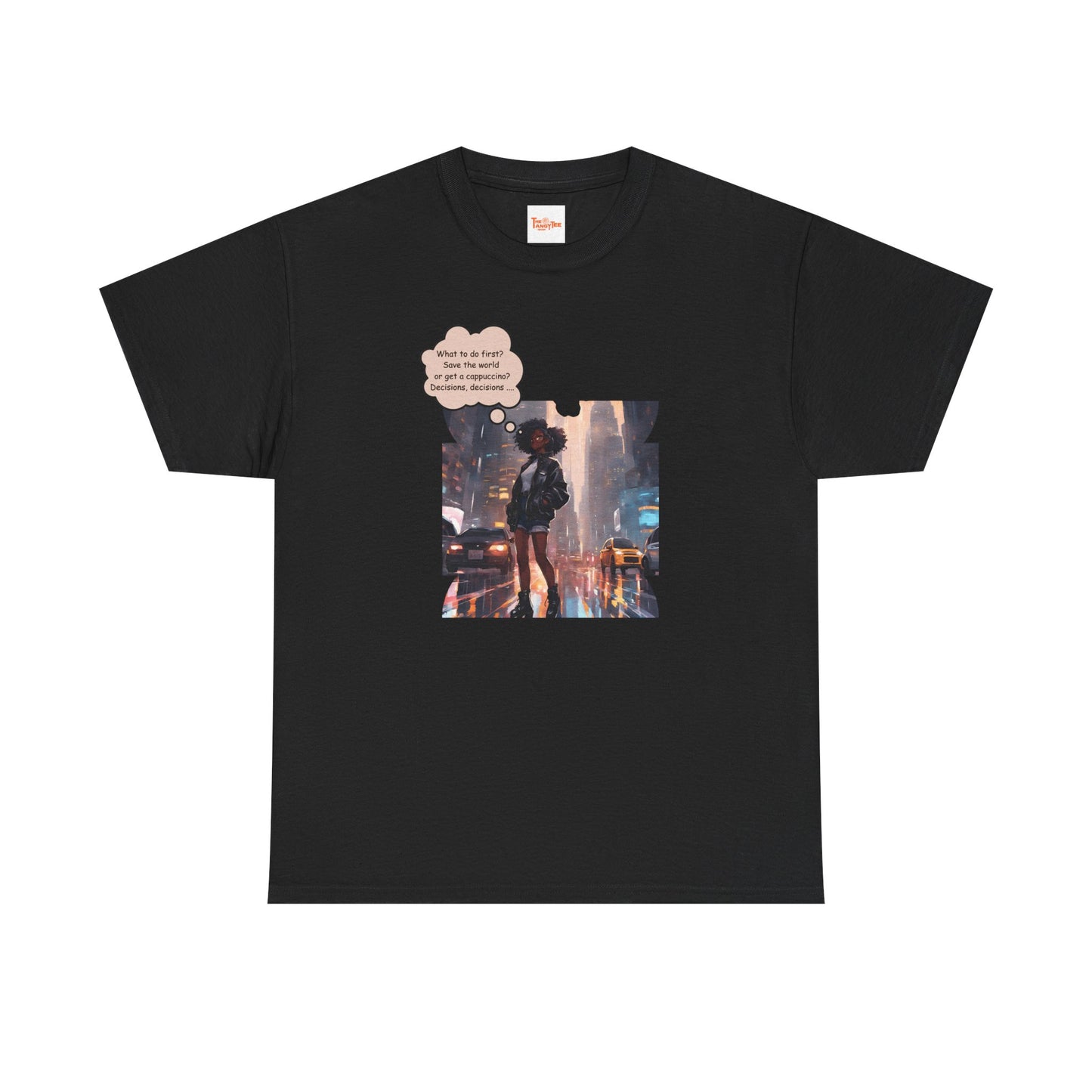 Anime Girl Save the World Tee