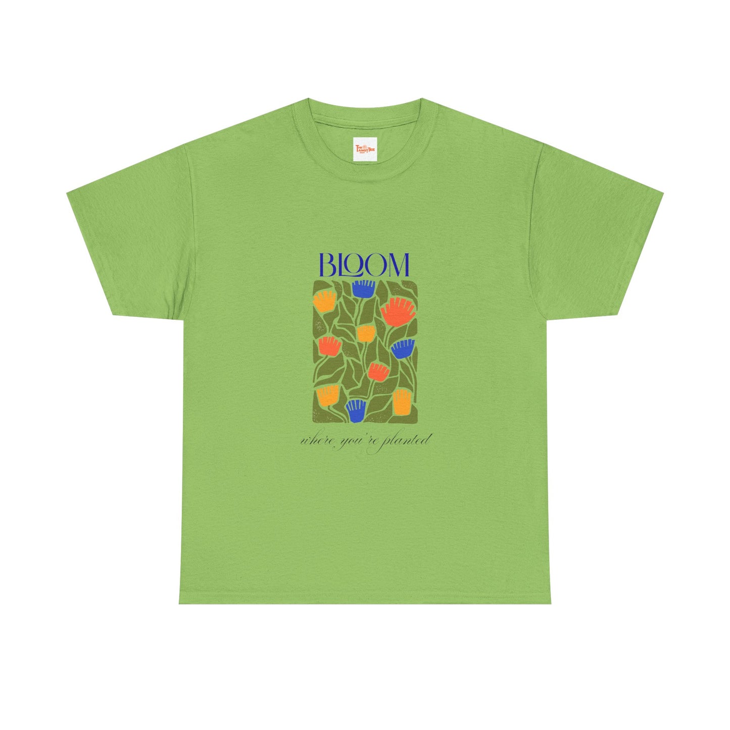 Floral Tee - Bloom Where You're Planted