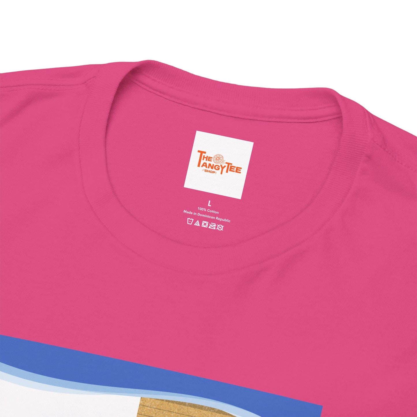 Graphic Tee - Wake up and Smile, Woman and Dog in Bed Design