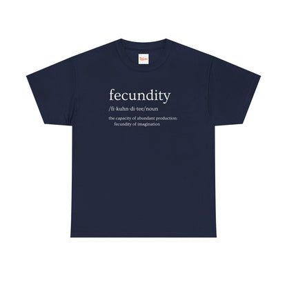 Fecundity Definition T-Shirt — Botanical Growth Graphic Tee