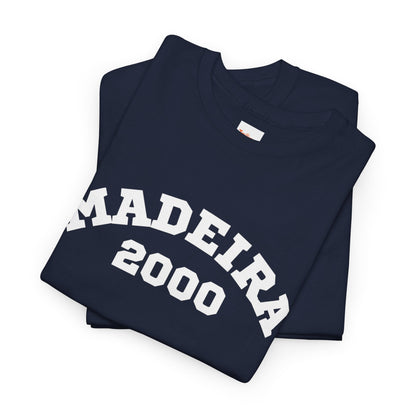 T-Shirt - Madeira 2000 Unisex Heavy Cotton Tee, Portuguese Travel
