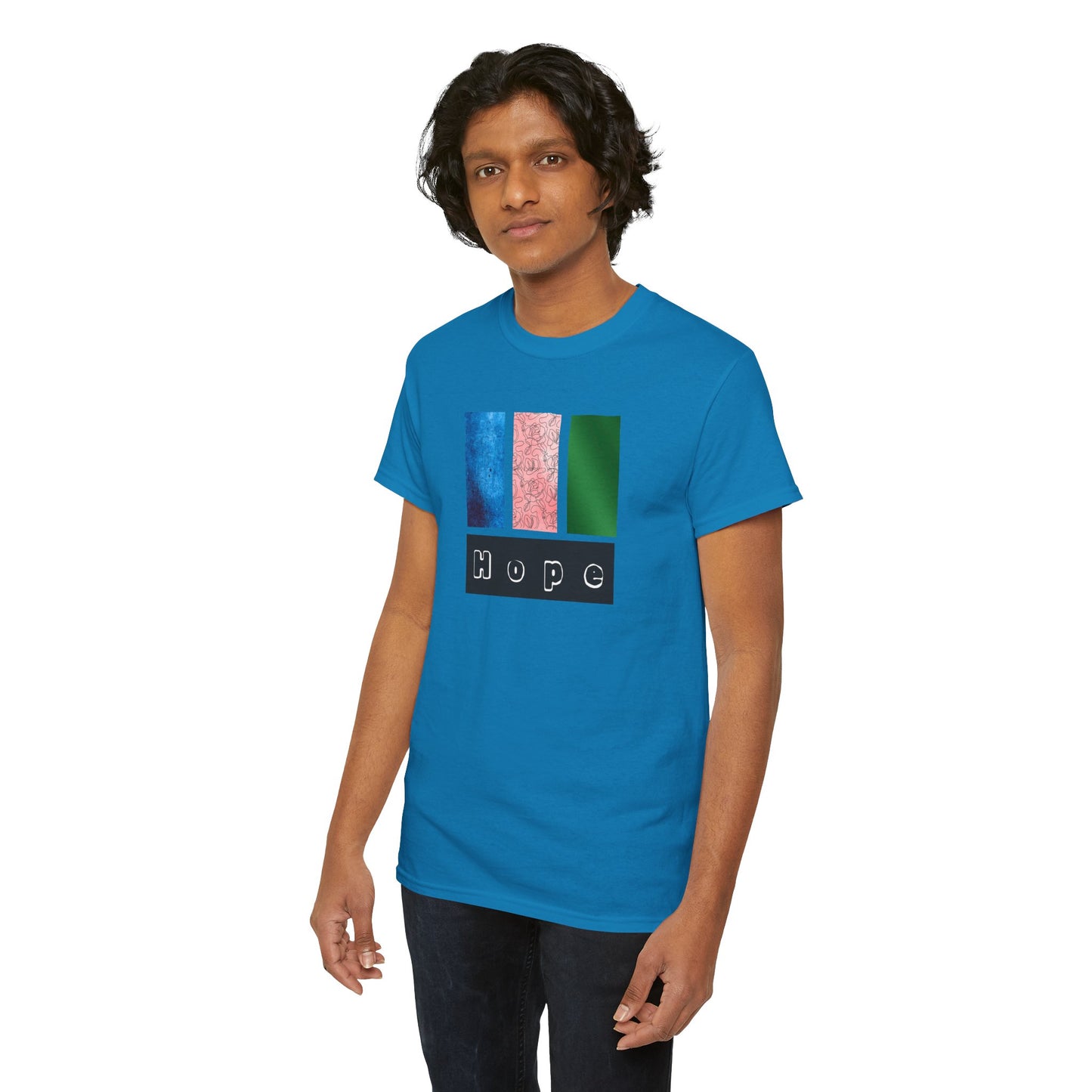 Hope Colorful Panels Unisex Tee