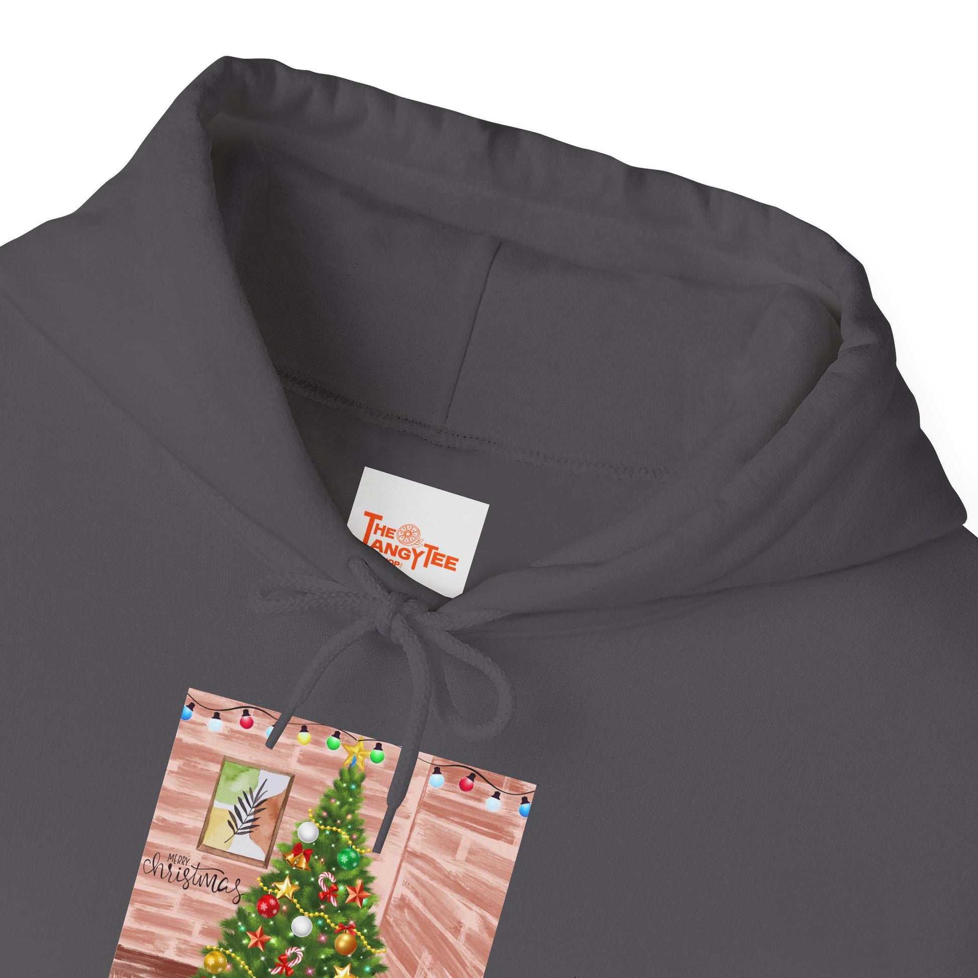 Christmas Hoodie - Girl Decorating Tree