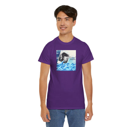 Mermaid Dreams Black Mermaid Graphic T-Shirt