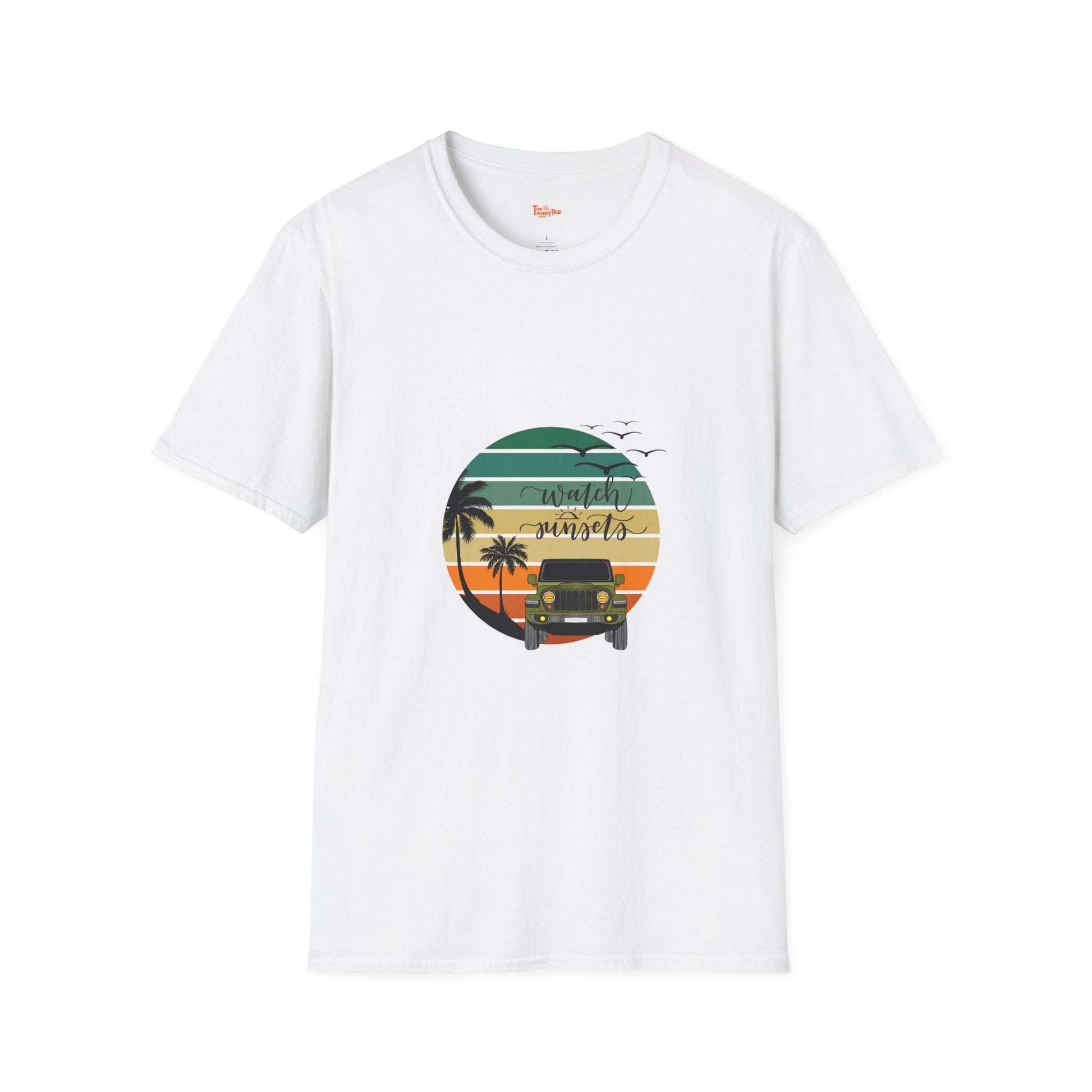 Watch Sunsets Jeep T-Shirt