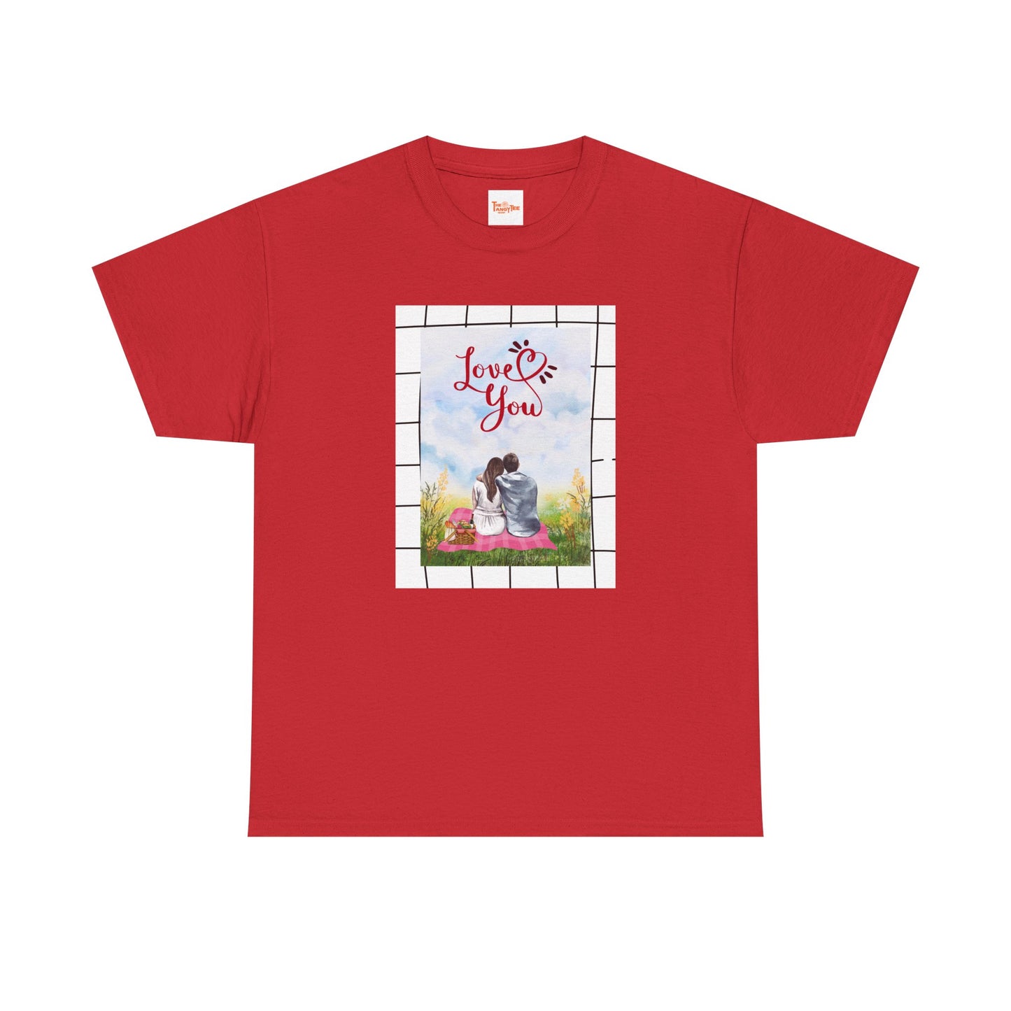 Love You Couple Picnic Tee