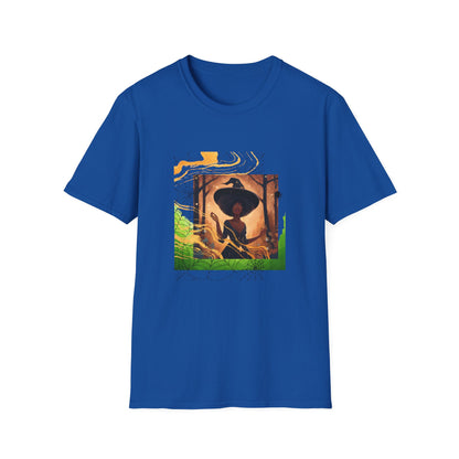 Black Spider Witch Unisex T-Shirt