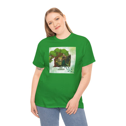 Evergreen Black Woman Tee