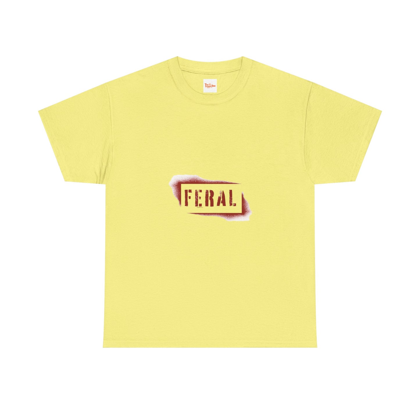 Graffiti Tee - Feral in Spray Paint Design