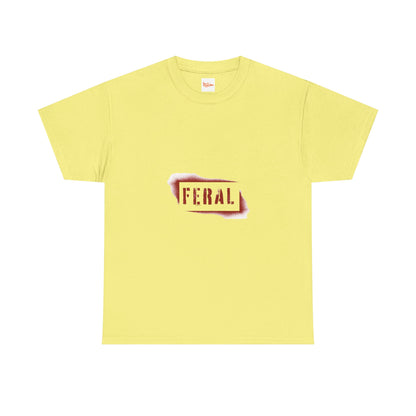 Graffiti Tee - Feral in Spray Paint Design