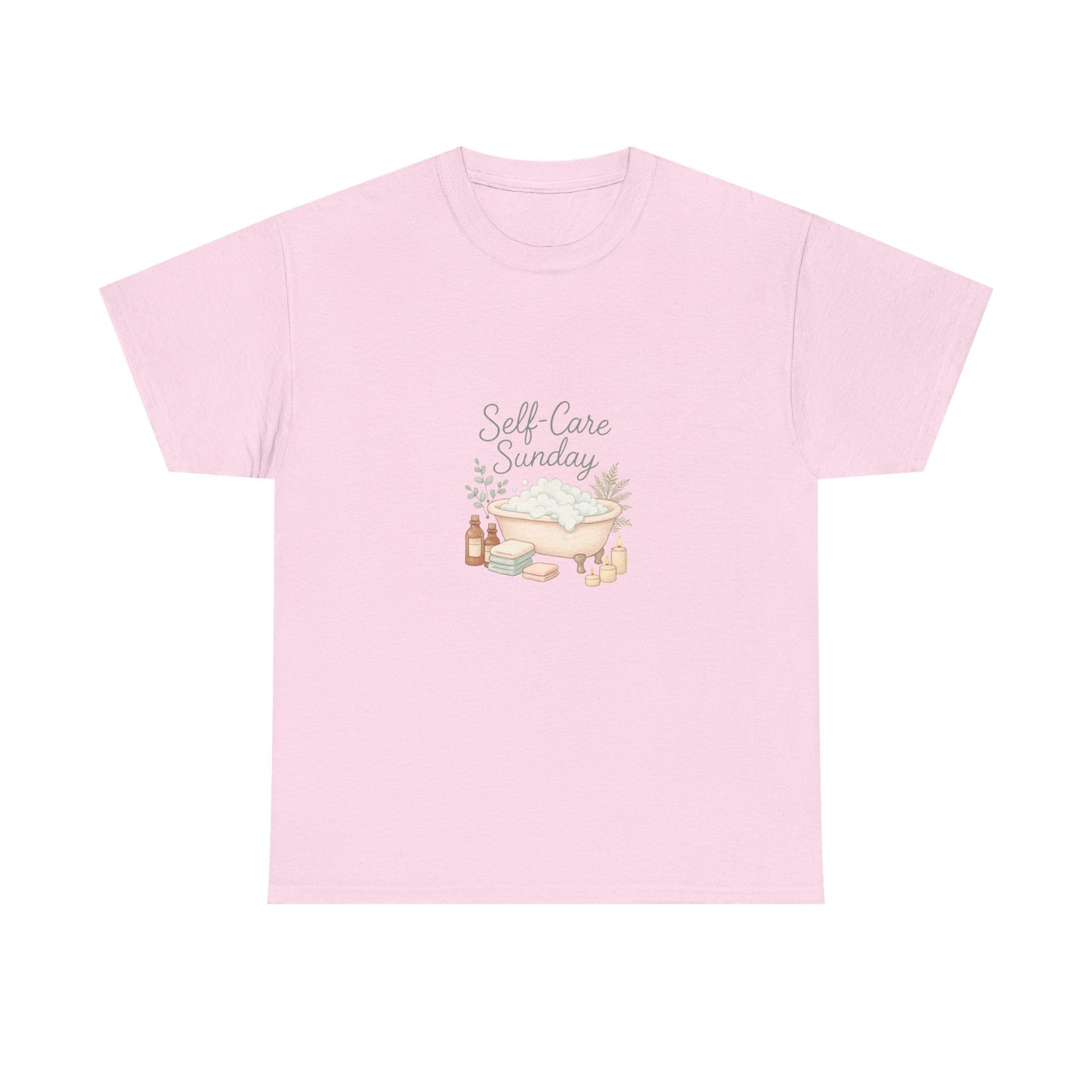 Self-Care Sunday Unisex Cotton Tee