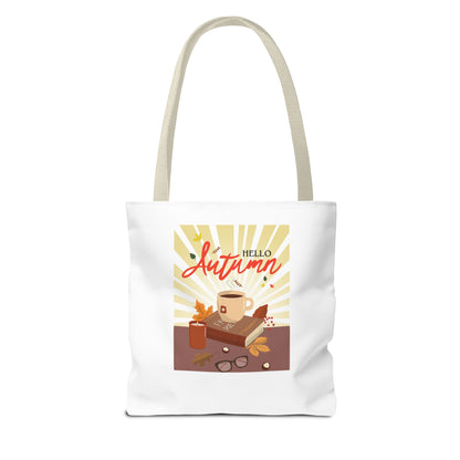 Autumn Book Tote Bag