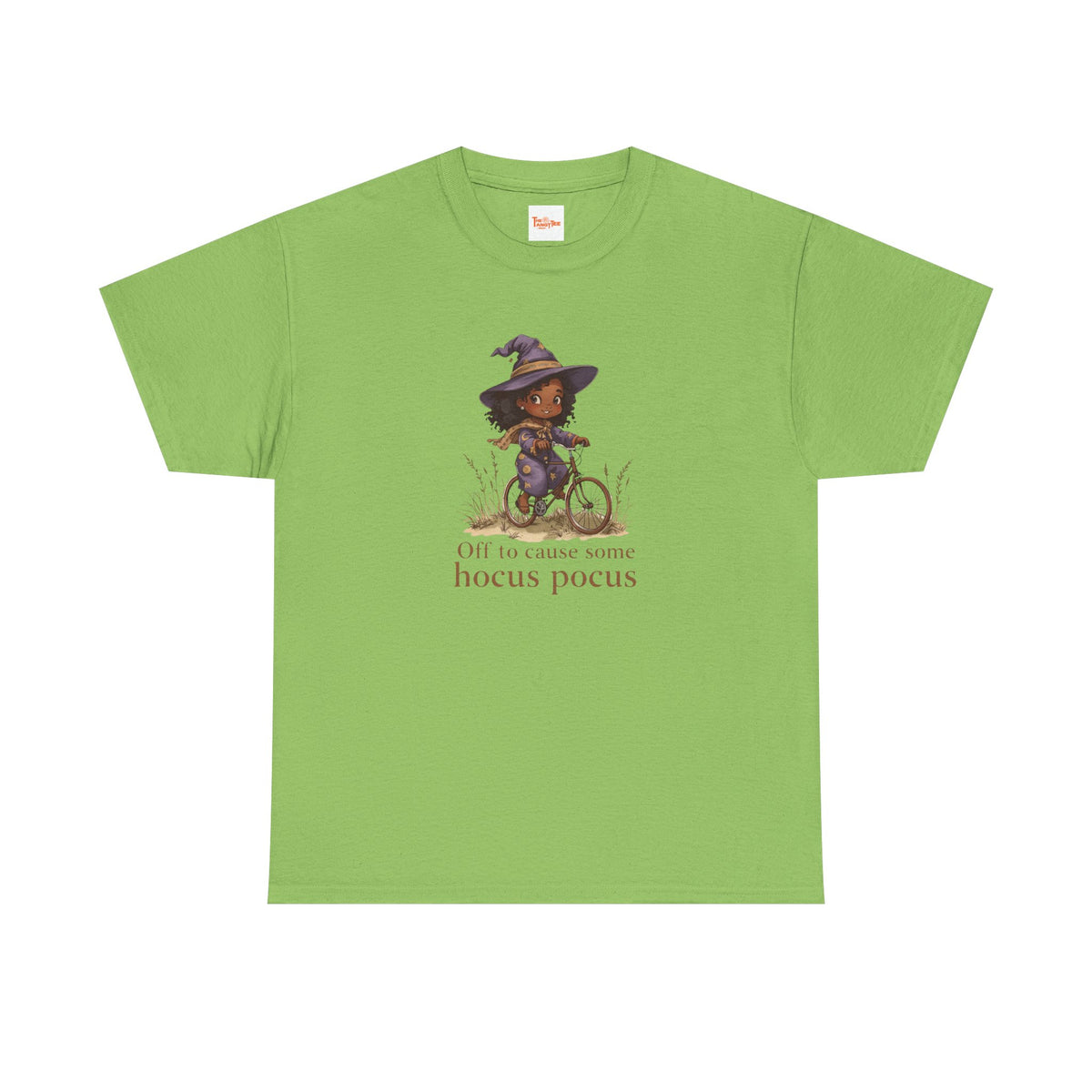 Hocus Pocus Witch Girl Bicycle T-Shirt