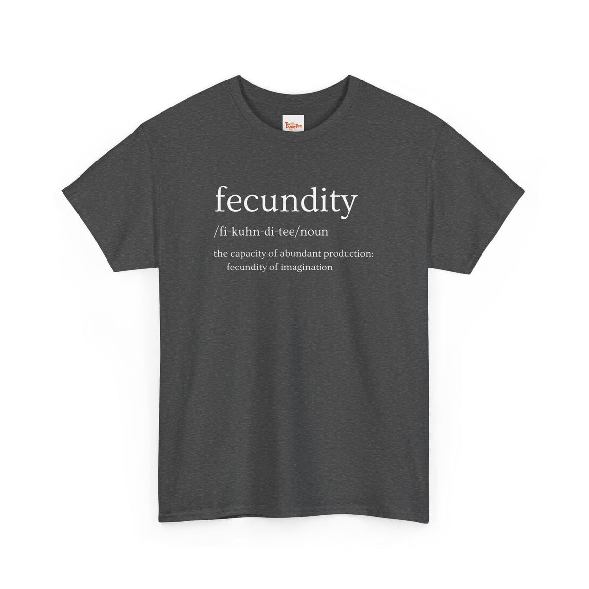 Fecundity Definition T-Shirt — Botanical Growth Graphic Tee