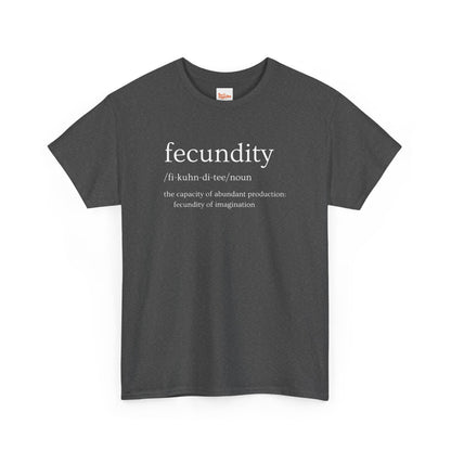Fecundity Definition T-Shirt — Botanical Growth Graphic Tee