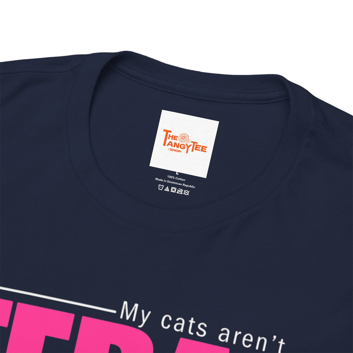Cat Lover T-Shirt - My Cats Aren't Feral But I Am