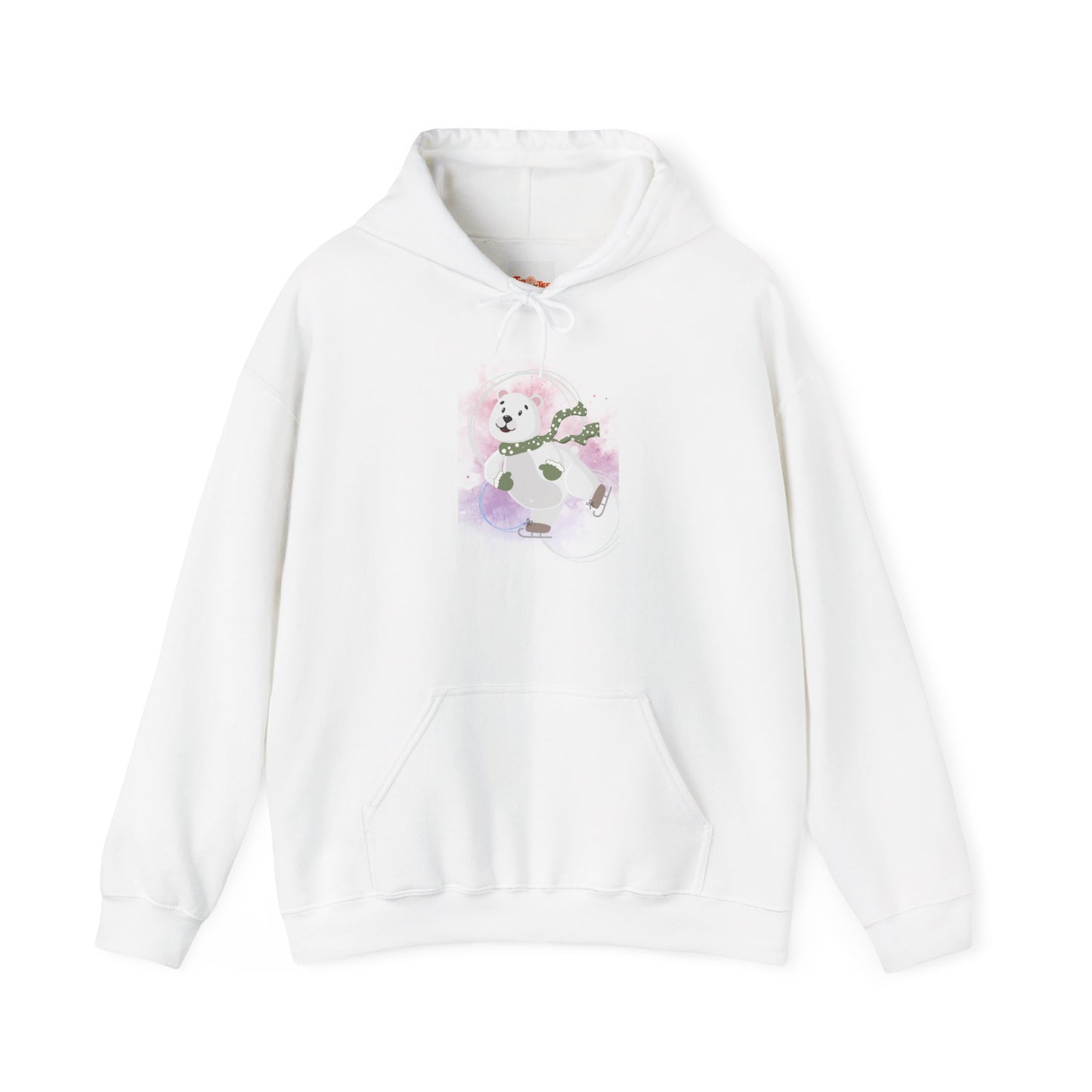 Teddy Bear on Skates Hoodie