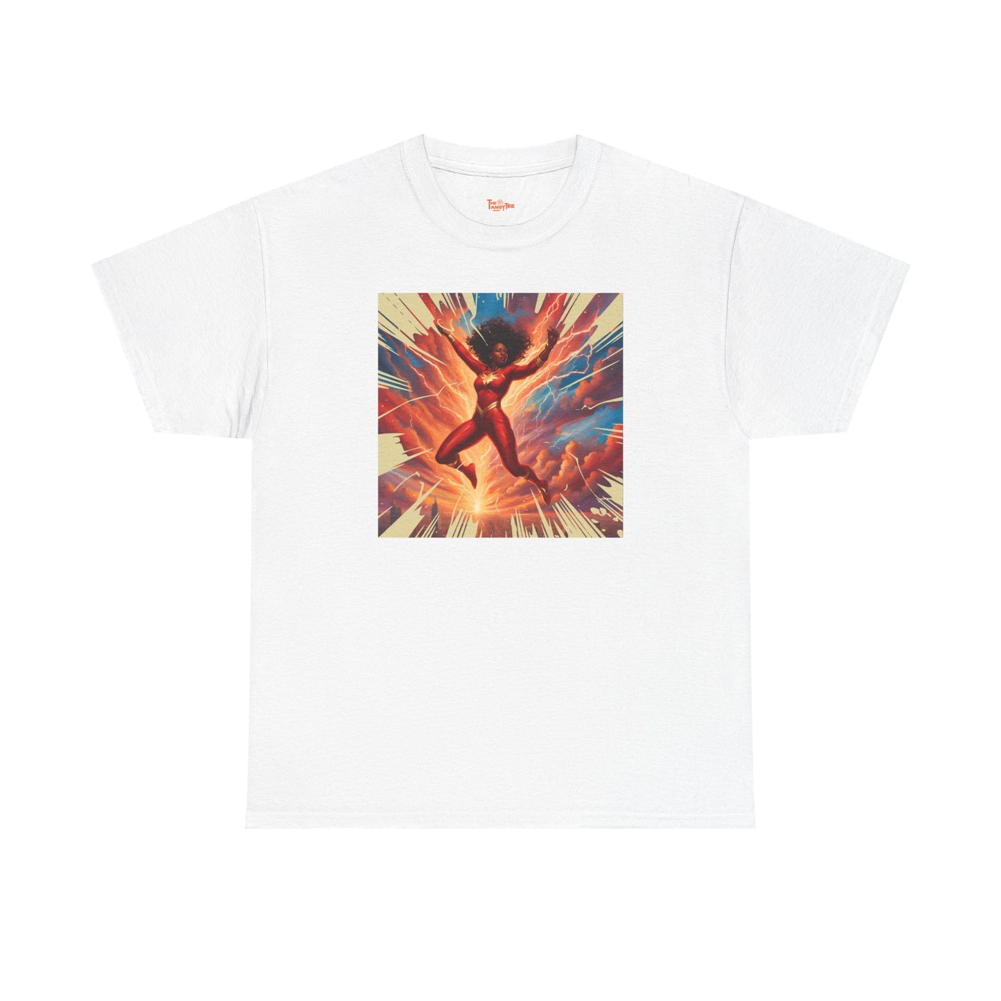 Red Superhero Graphic Tee