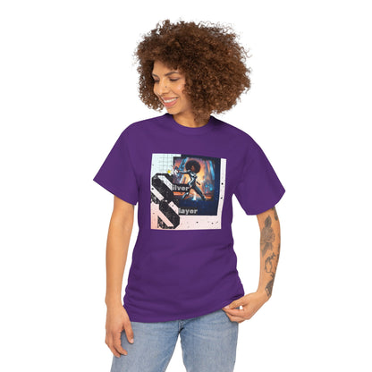Silver Slayer Black Woman Superhero T-Shirt — Silver Costume City Graphic