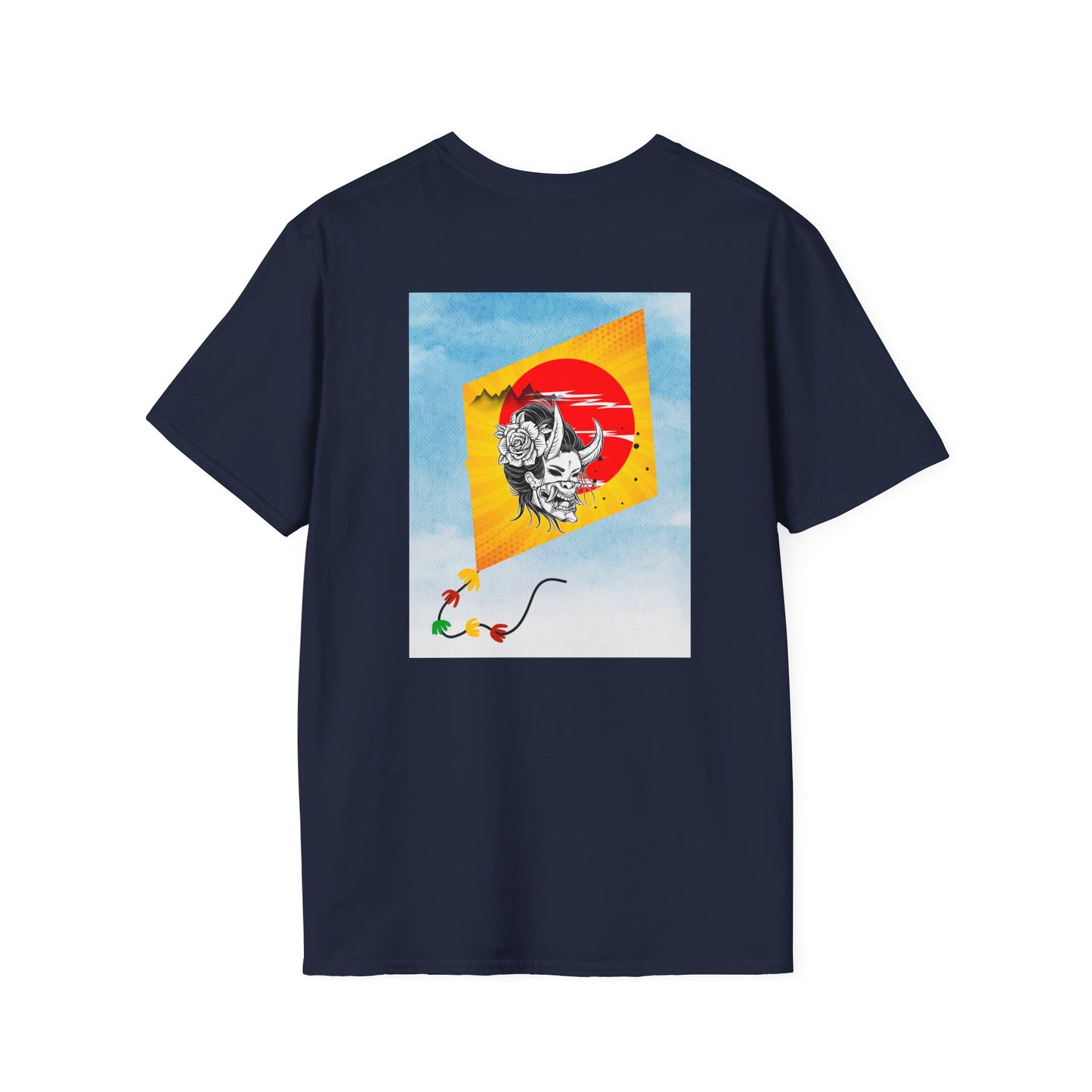 Asian Mask Kite T-Shirt