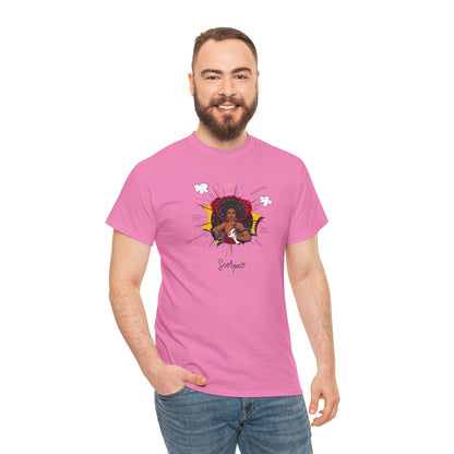 Scorpio Black Woman Zodiac T-Shirt — Scorpio Traits Graphic Tee