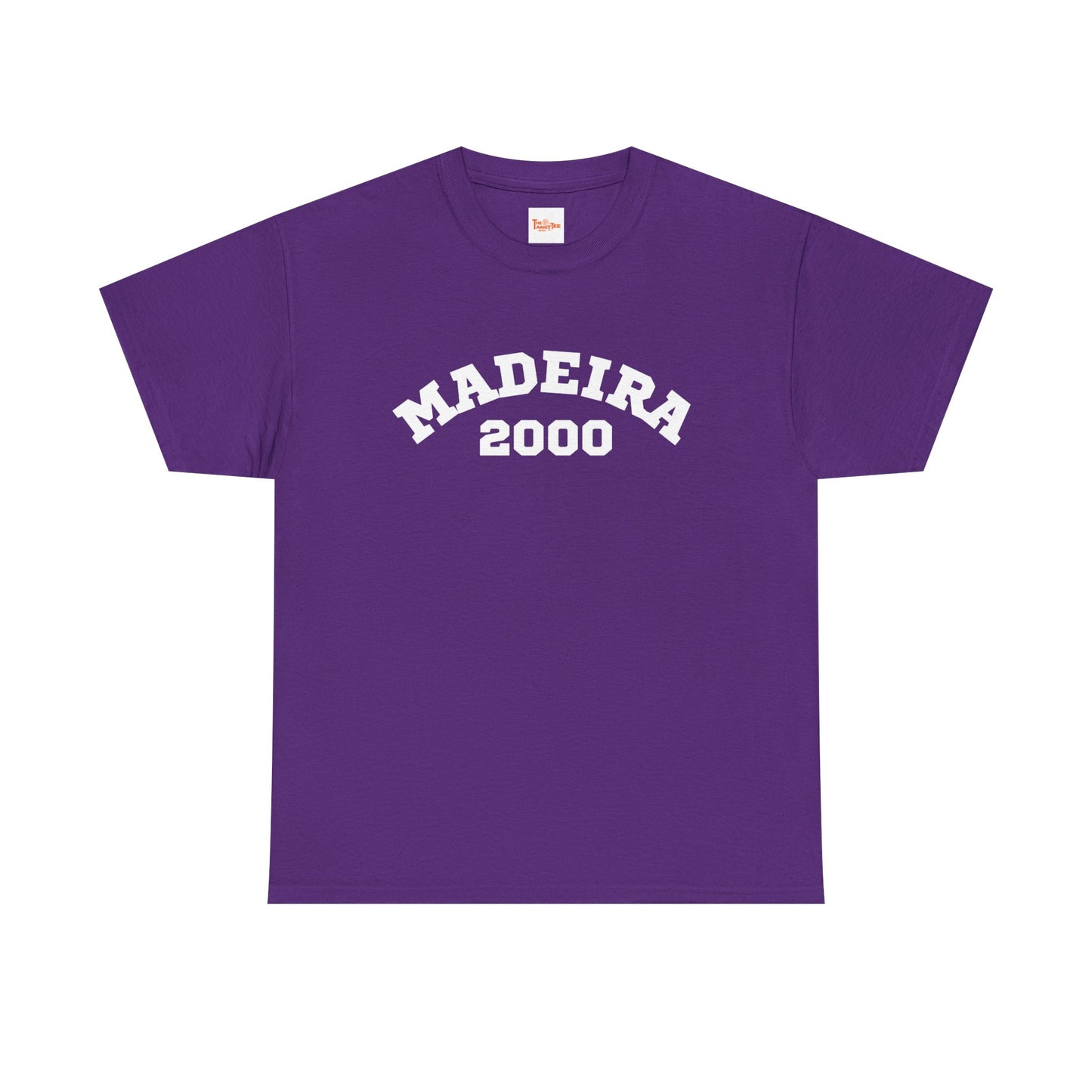 T-Shirt - Madeira 2000 Unisex Heavy Cotton Tee, Portuguese Travel