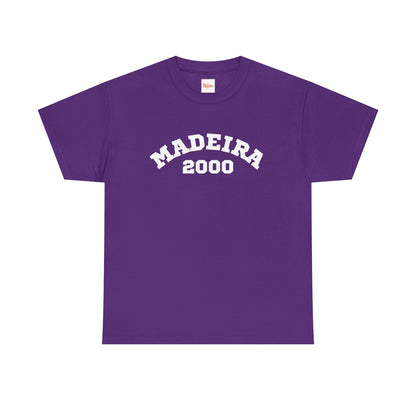 T-Shirt - Madeira 2000 Unisex Heavy Cotton Tee, Portuguese Travel