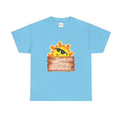 Sunshine Unisex Tee - Good Morning Graphic Design