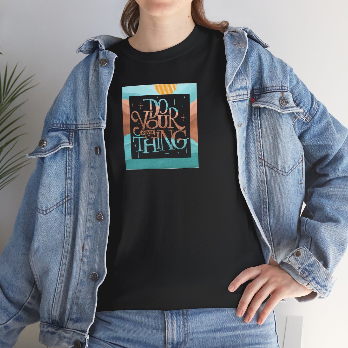 Graphic Unisex Tee - Do Your Own Thing Design