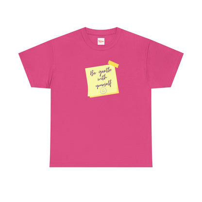 Be Gentle with Yourself Post-It Note Graphic Tee