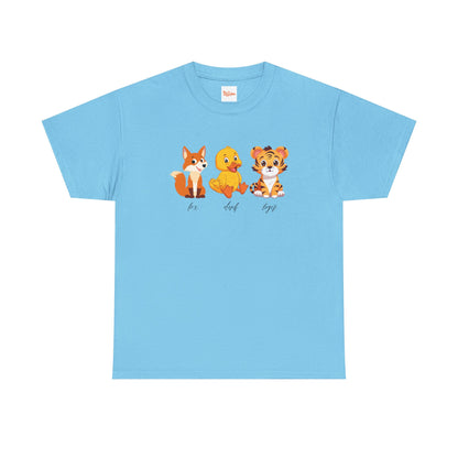 Fox Duck Tiger Graphic Tee