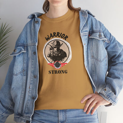 Warrior Strong Tee, Unisex Cotton T-Shirt