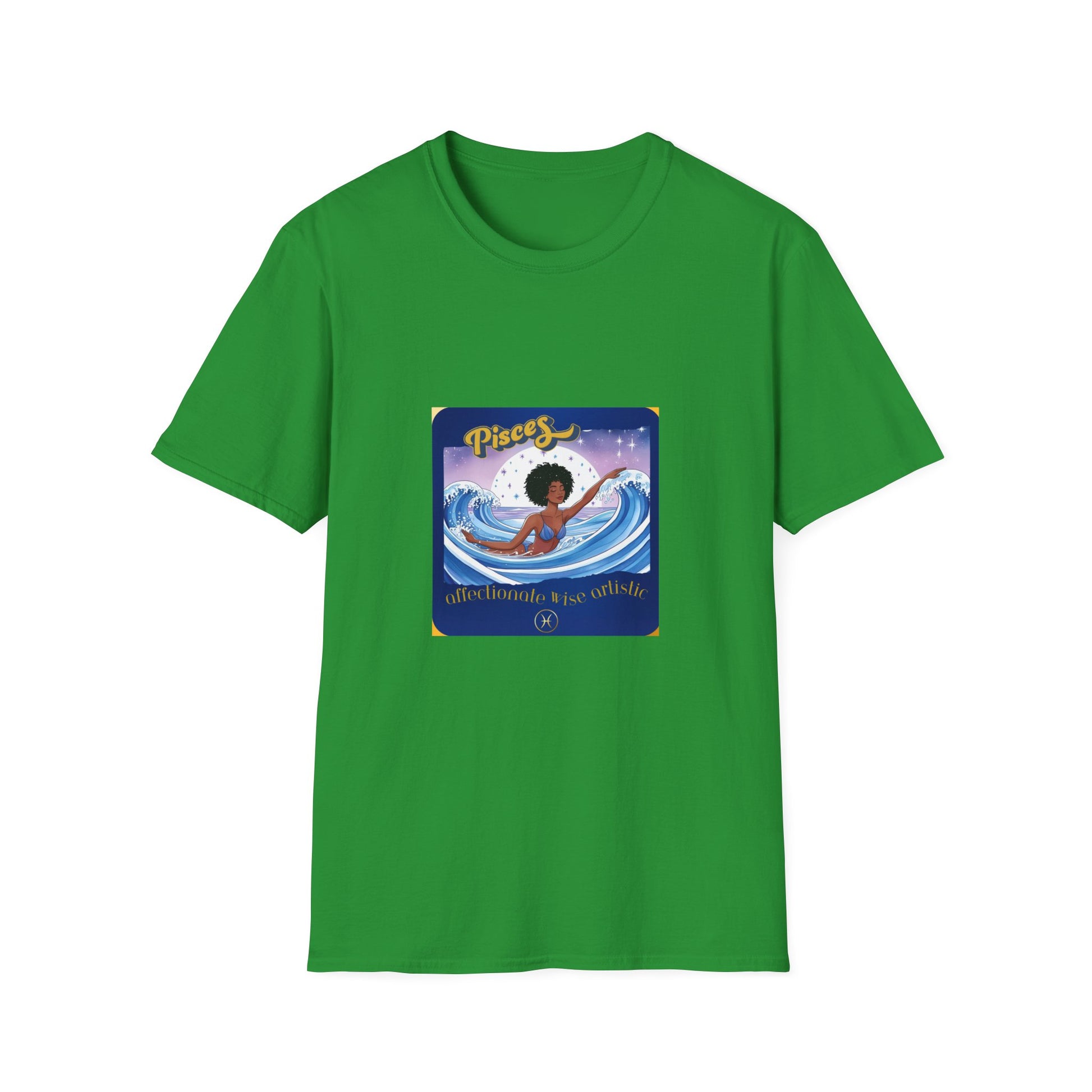 Pisces Woman Ocean Graphic T-Shirt