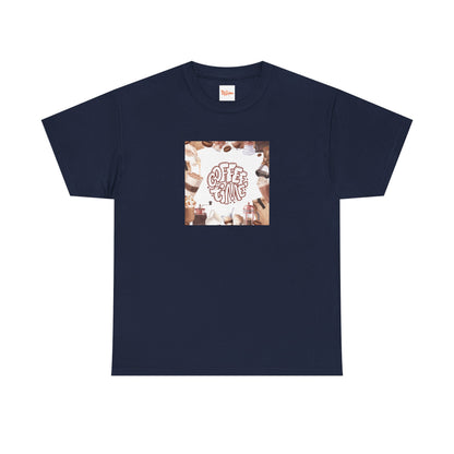 Coffee Time T-Shirt — Graphic Coffee Cups Tee