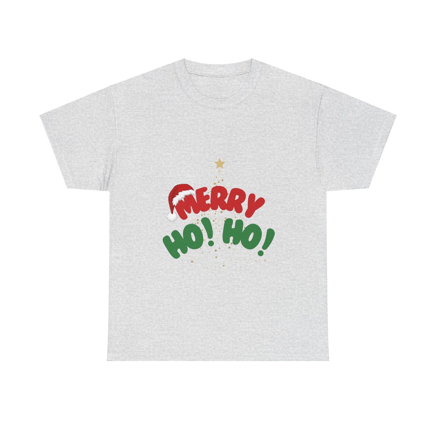 Christmas Tree Unisex Tee - Merry Ho Ho Holiday Theme