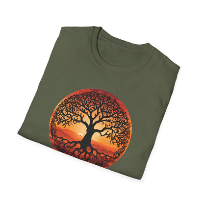 Sunset Tree of Life T-Shirt
