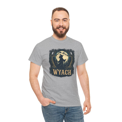 Wyach Night Witch Tee — African American Silhouette Forest Graphic T-Shirt