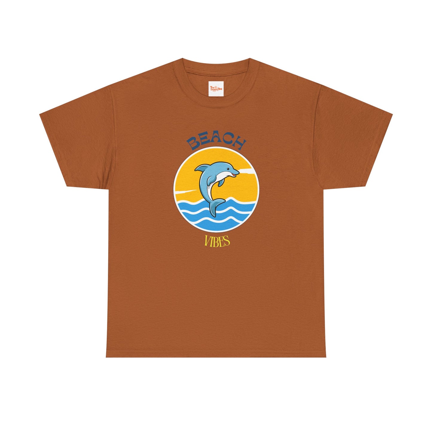Beach Vibes Dolphin T-Shirt — Sunny Ocean Graphic Tee