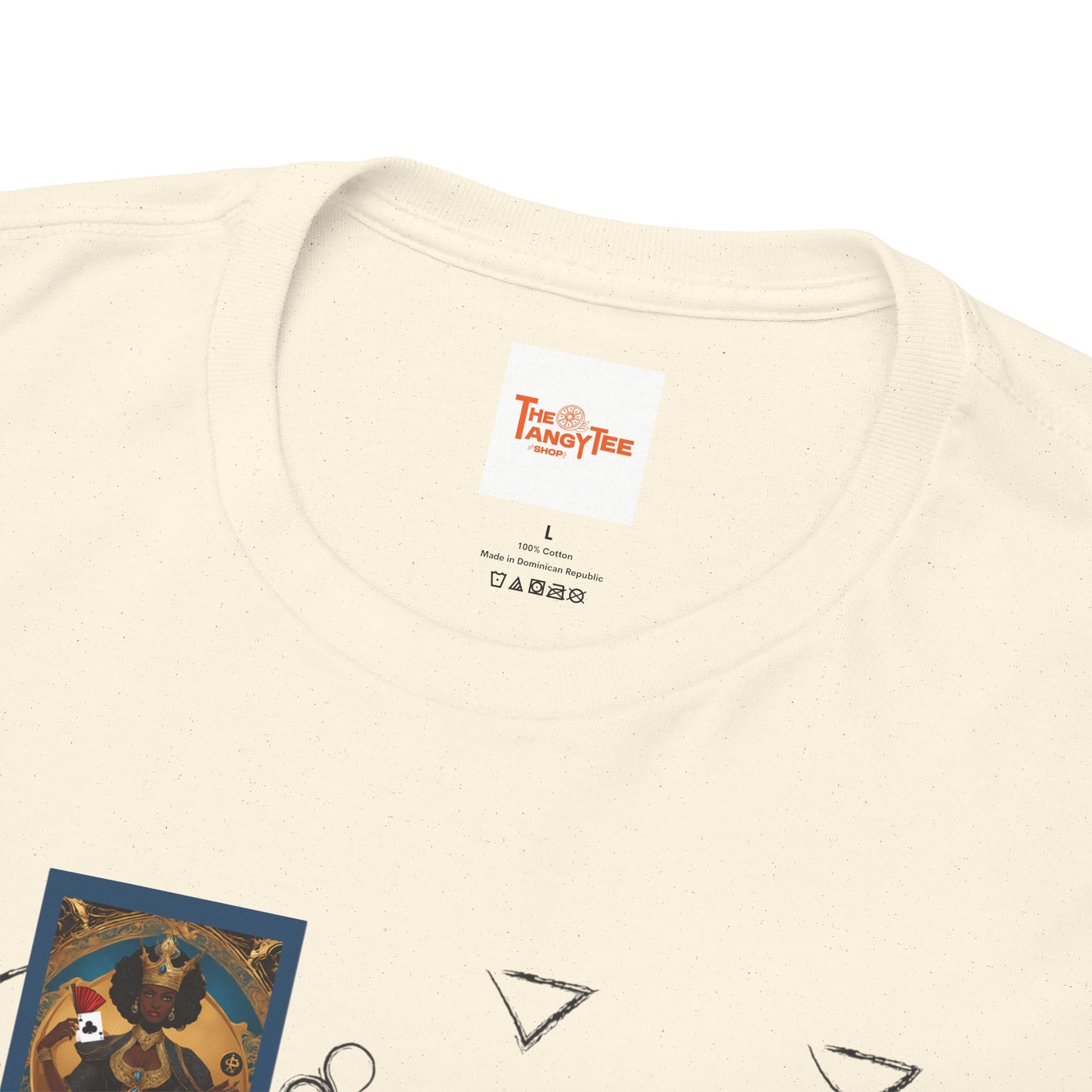 Graphic Tee - A Handful of Queens Black Women Playing Cards Design