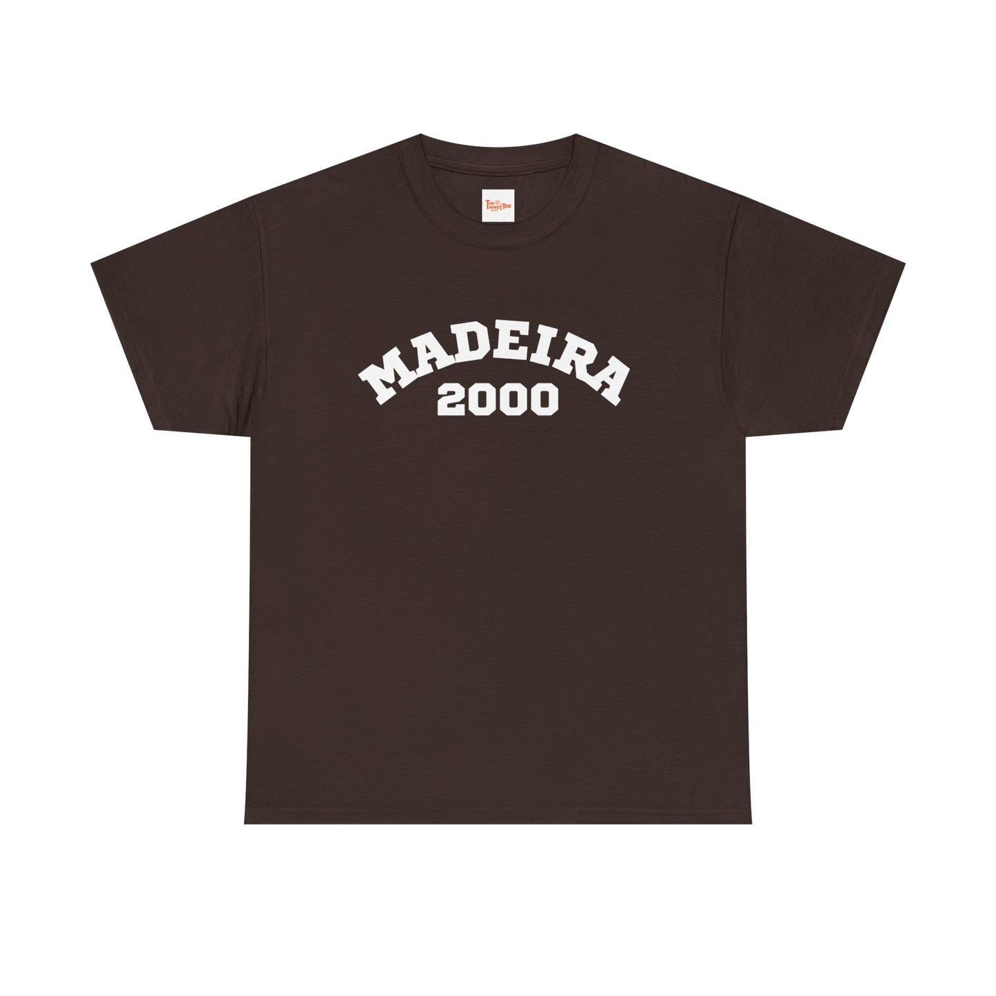 T-Shirt - Madeira 2000 Unisex Heavy Cotton Tee, Portuguese Travel