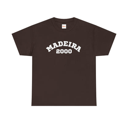 T-Shirt - Madeira 2000 Unisex Heavy Cotton Tee, Portuguese Travel
