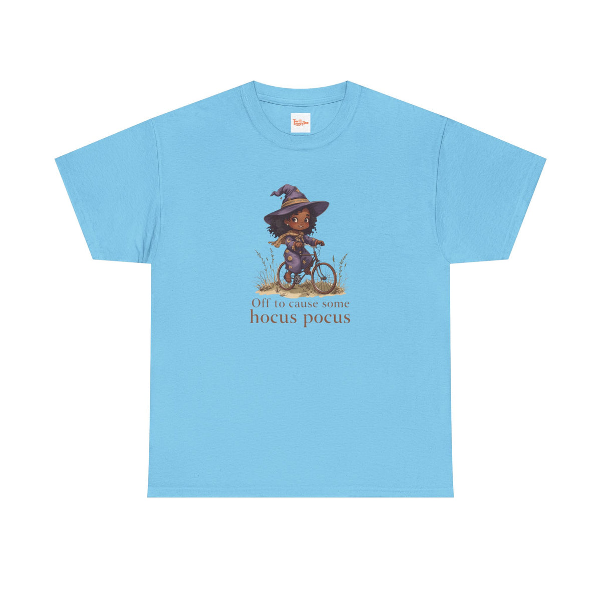 Hocus Pocus Witch Girl Bicycle T-Shirt